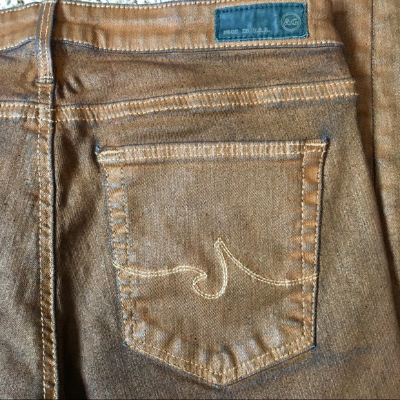 AG Adriano Goldschmied Bronze Extreme Skinny Jeans - Picture 7 of 8